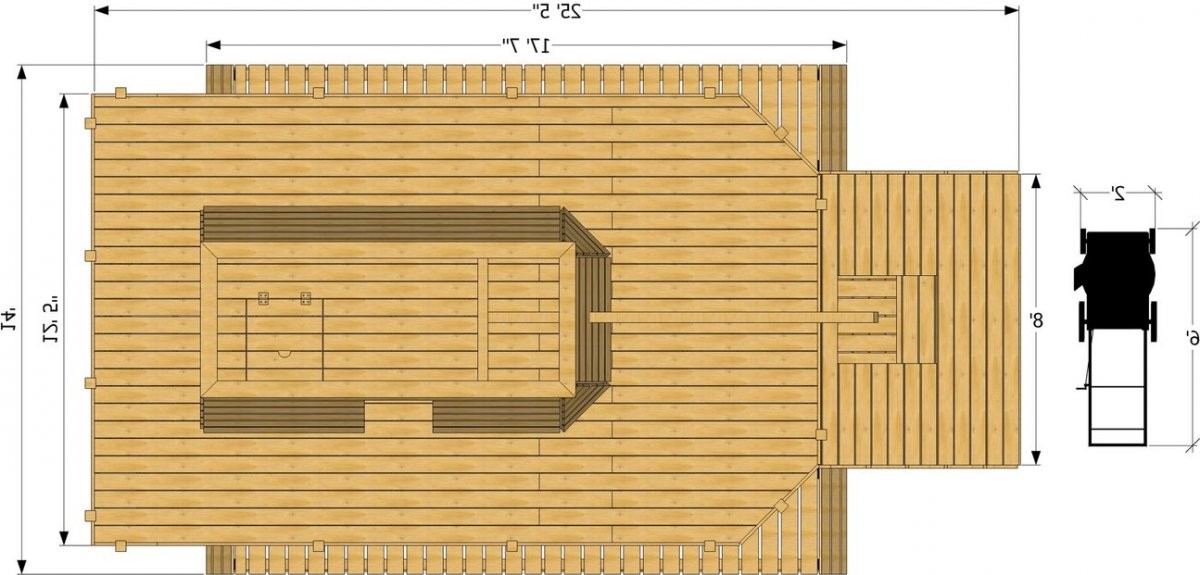 Танк из дерева - фото 9