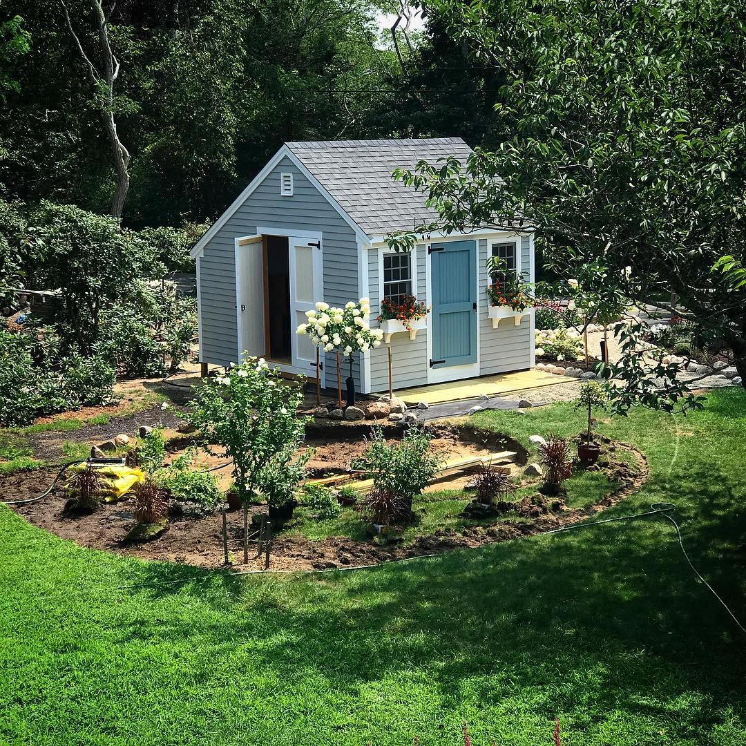 Садовый дом из поддонов - фото 6