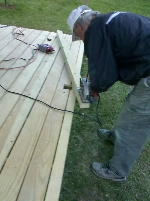 Беседка из дерева - фото 31