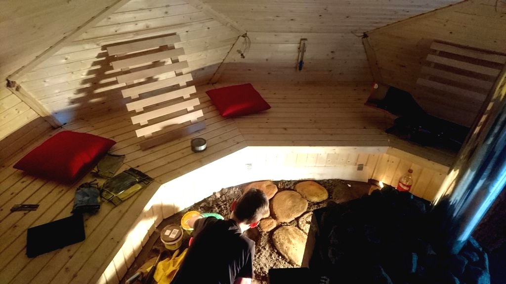 Сауна в форме геодезического купола - фото 52