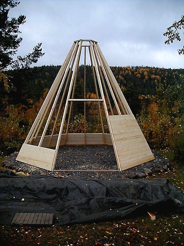 Закрытая беседка - фото 8