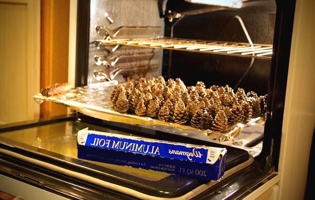 Венок из сосновых шишек - фото 2