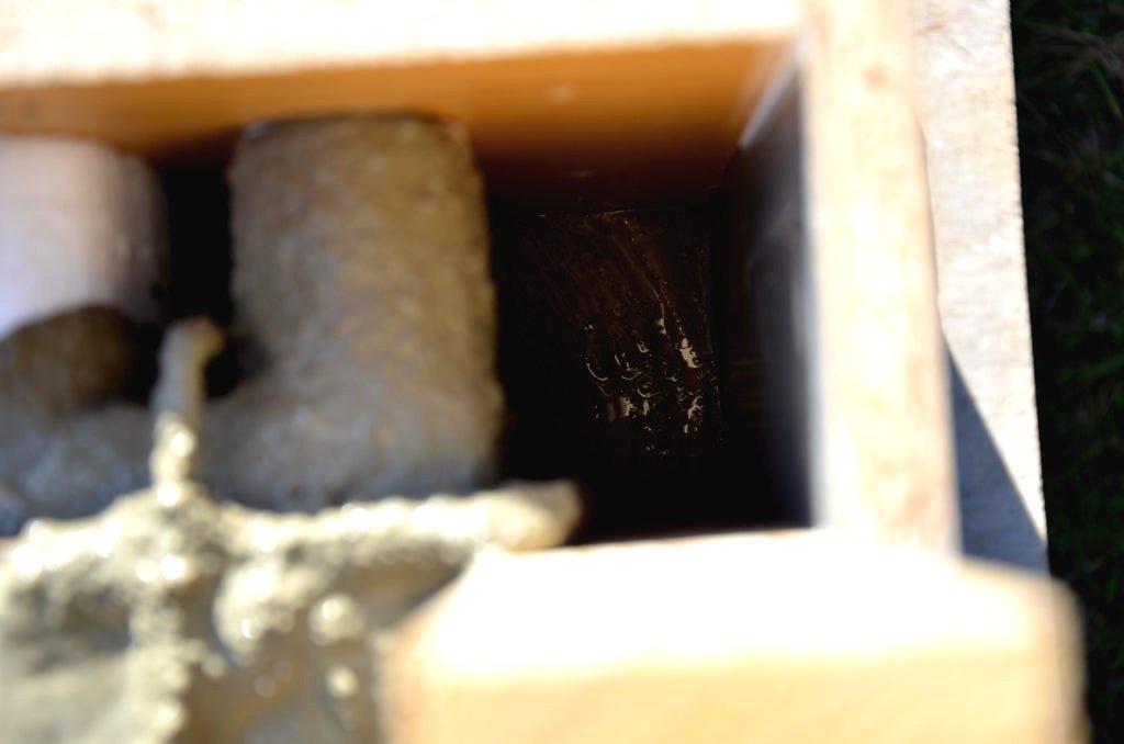 Садовая скамья из цемента - фото 12