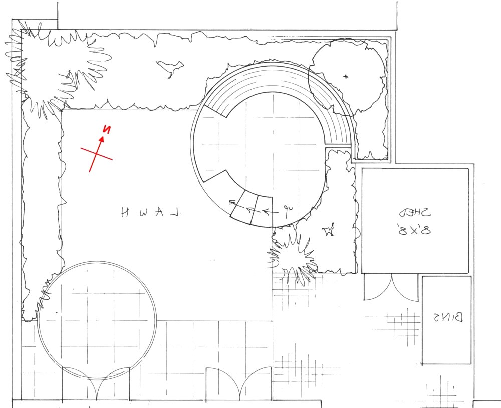Необычное решение в ландшафте для маленького участка - фото 6