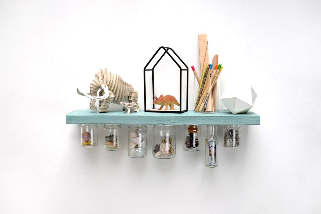 Стеклянные банки в качестве емкостей для хранения мелочей - фото 2