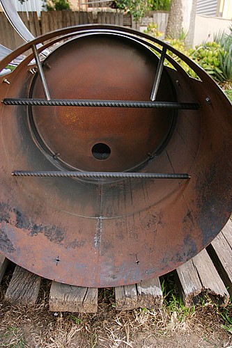 Печь из бочки - фото 8