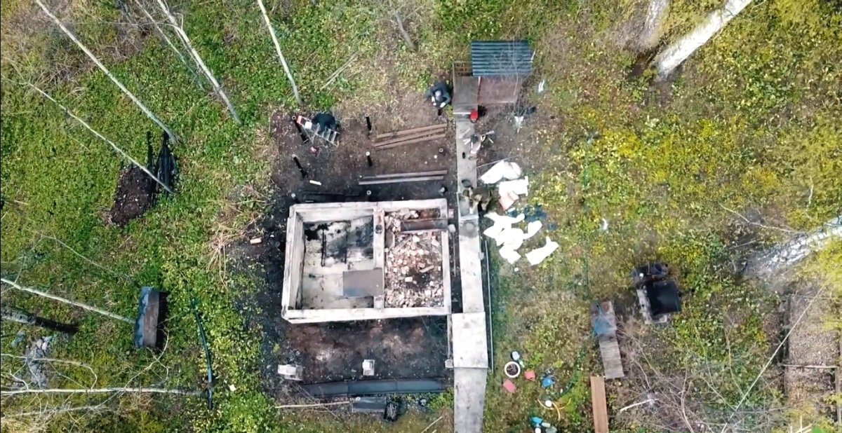 Оригинальная баня из бруса - фото 3