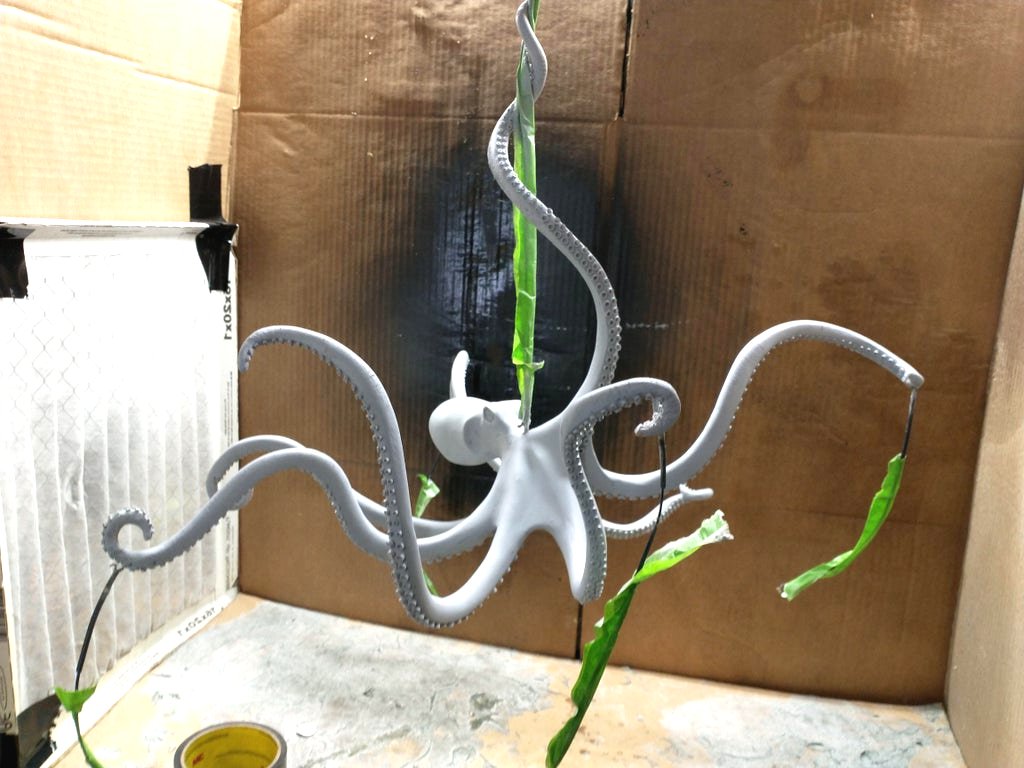 Оригинальная потолочная лампа - фото 35