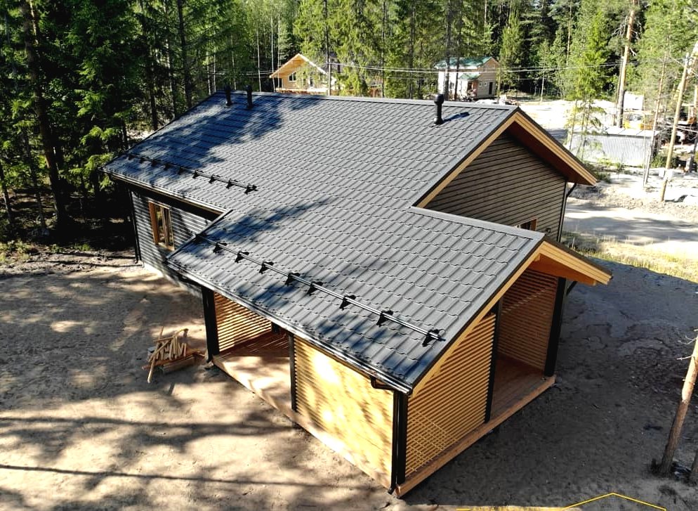 Уютная терраса из дерева - фото 3