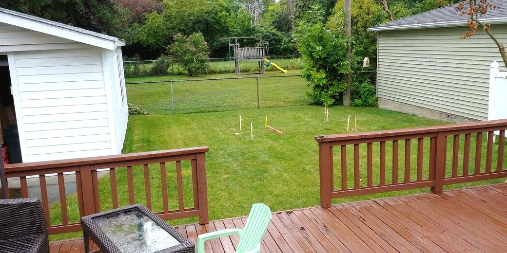 Делаем детскую площадку с горкой на даче - фото 2