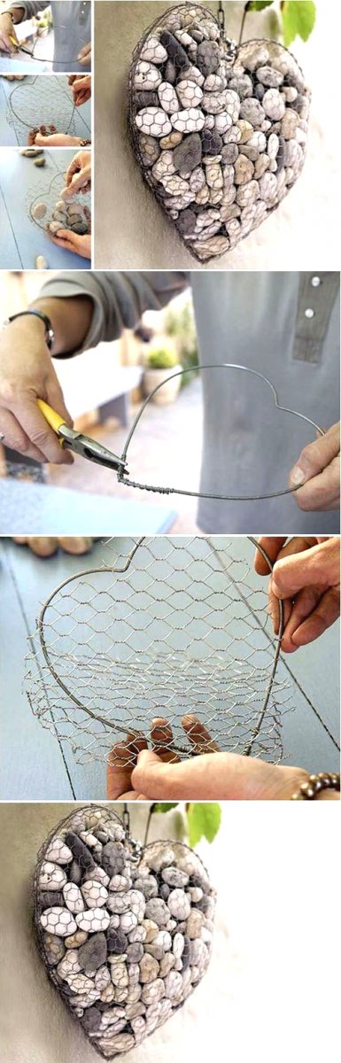 Интересная идея из садовой сетки - фото 2