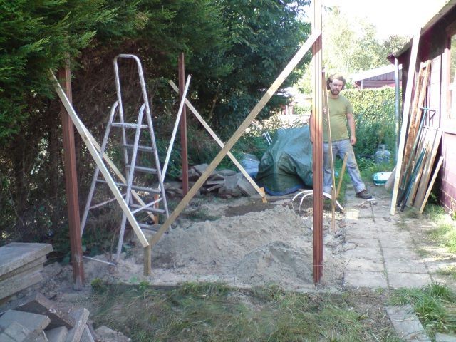 Сарай из дерева - фото 5