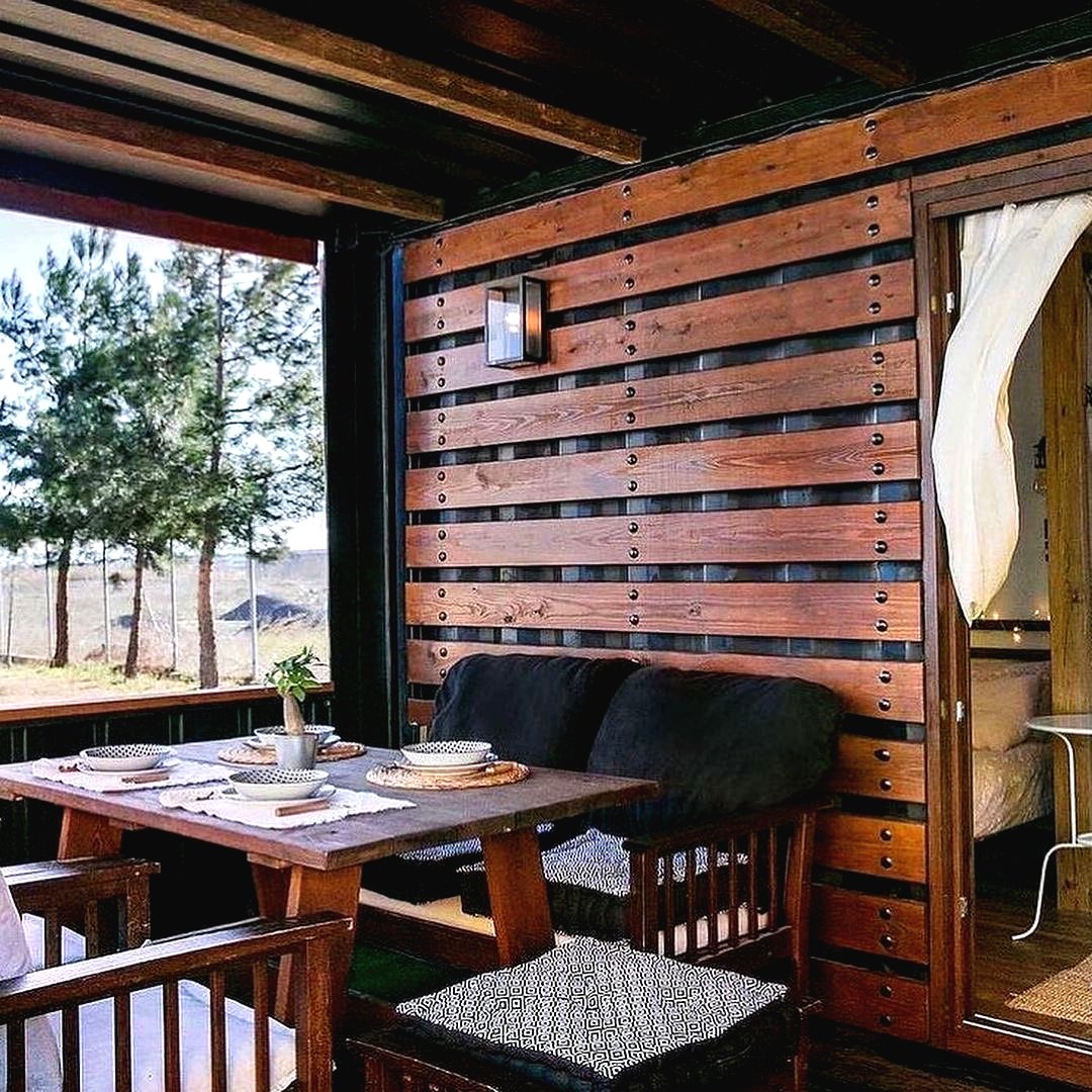 Дом с террасой из контейнеров - фото 3