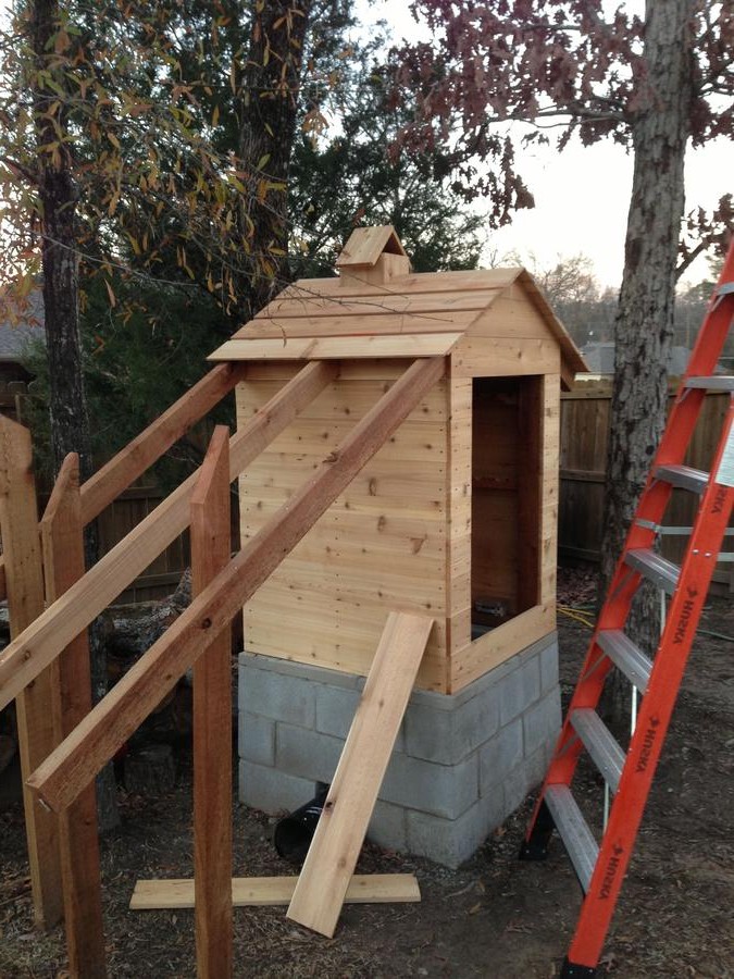 Строим коптильню своими руками - фото 9