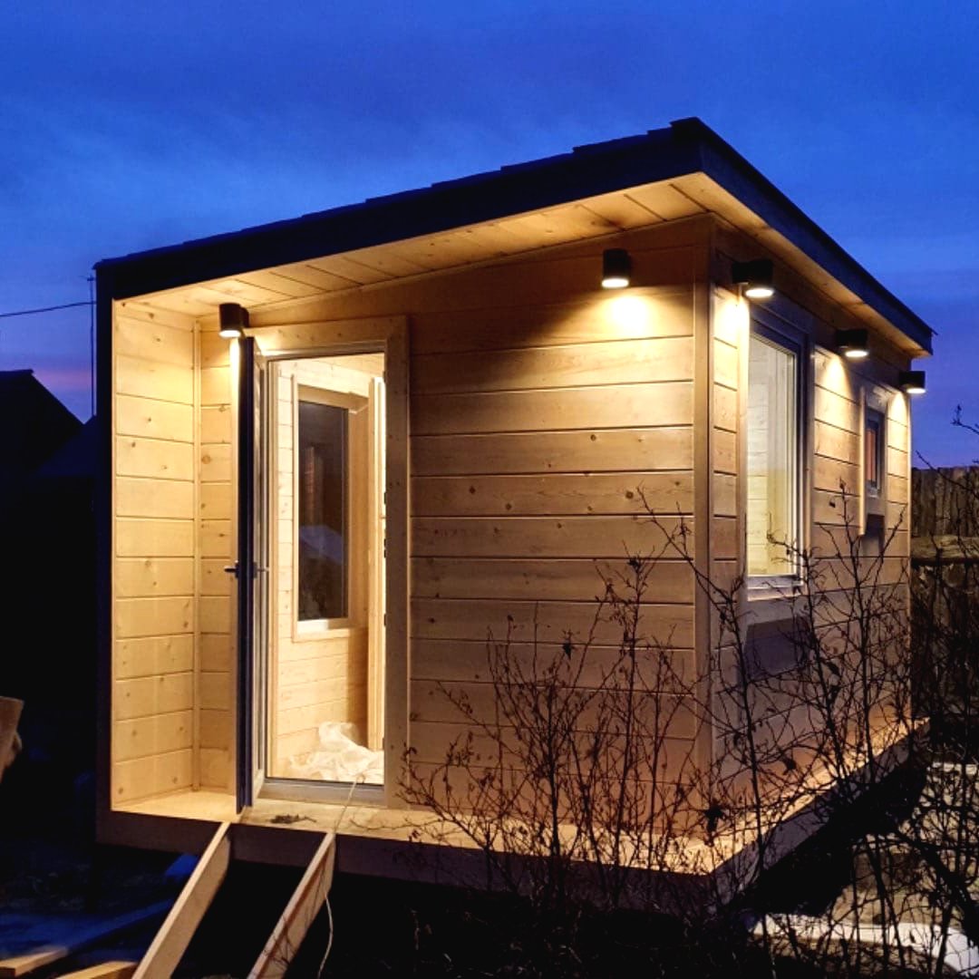 Интересная баня для дачи - фото 2