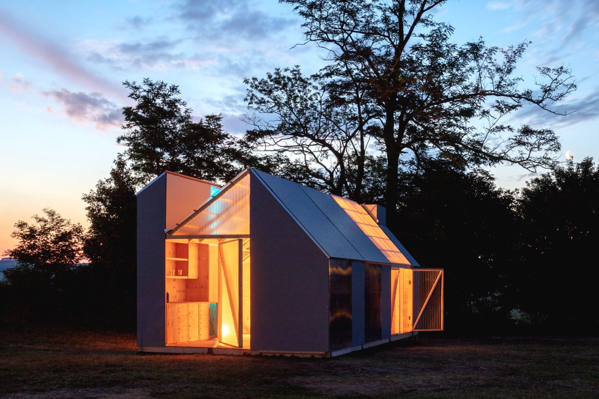 Необычный летний дом для дачи - фото 9