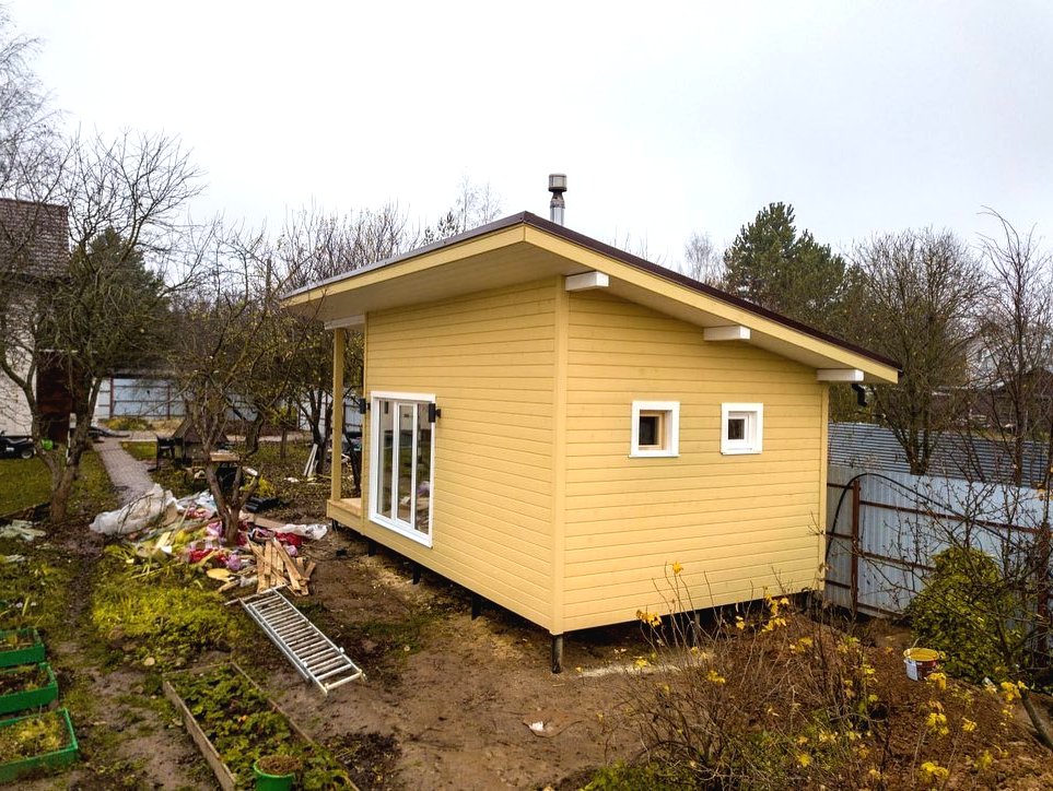 Интересный проект финской бани - фото 5