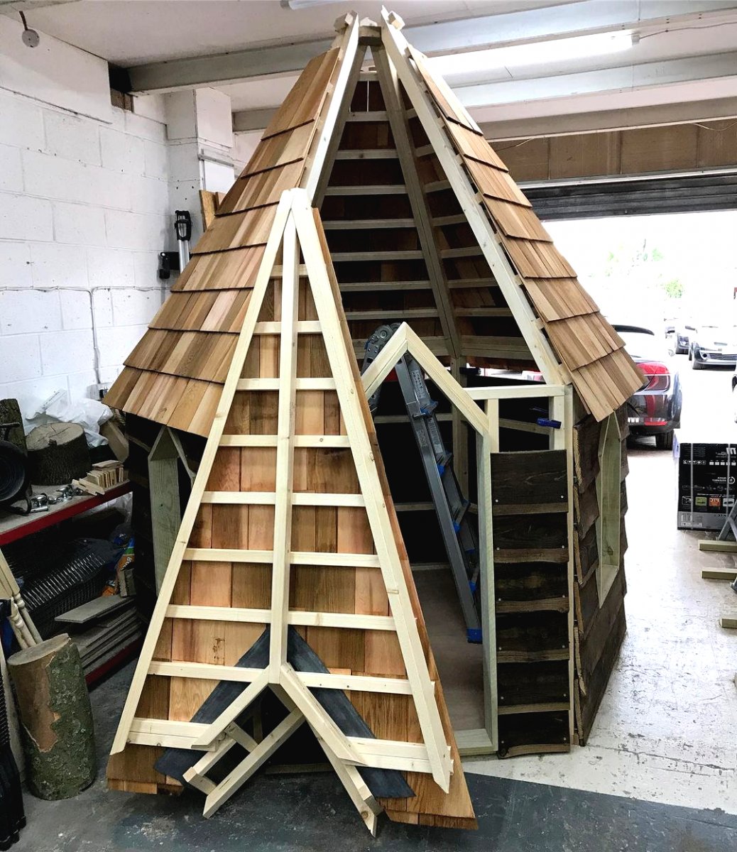 Детский деревянный домик своими руками - фото 2