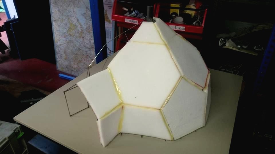 Сауна в форме геодезического купола - фото 8