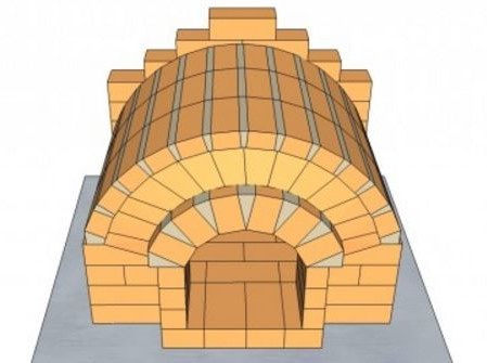 План постройки кирпичной печи - фото 12