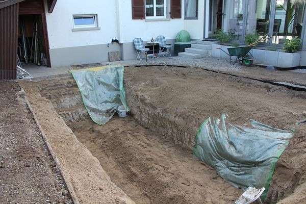 Бассейн в пруду - фото 8