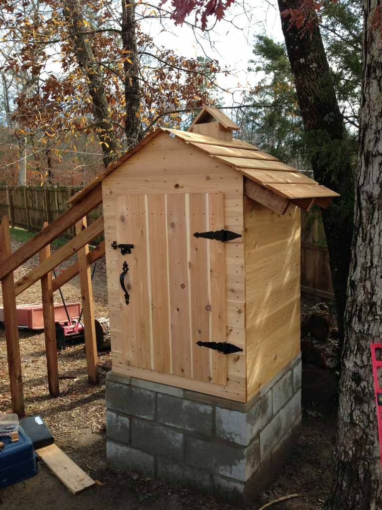 Строим коптильню своими руками - фото 11