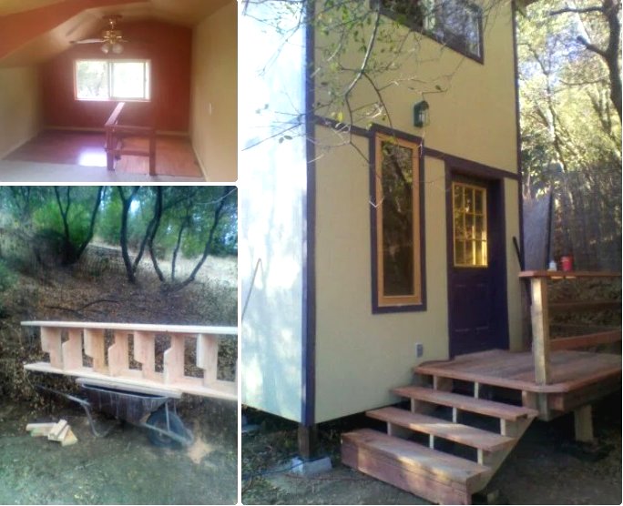 Небольшой каркасный дом для дачного участка - фото 16