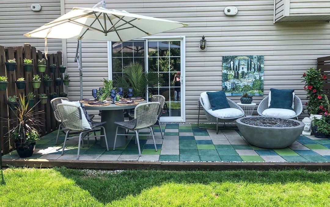 Вид патио заднего двора - фото 6