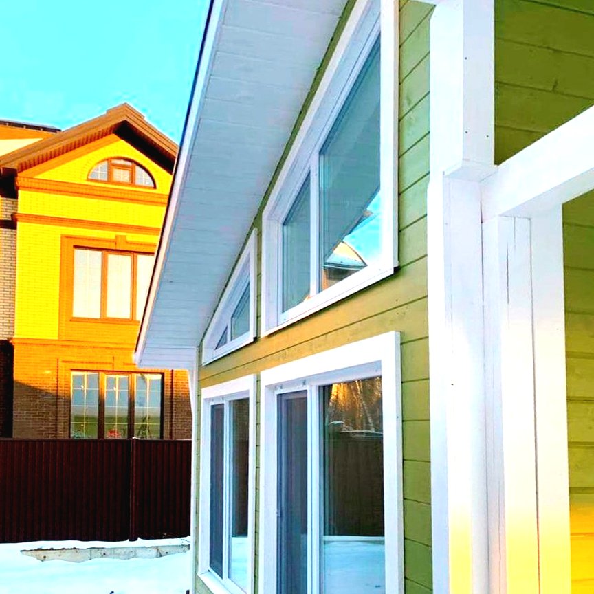 Небольшой каркасный дом для дачи - фото 4