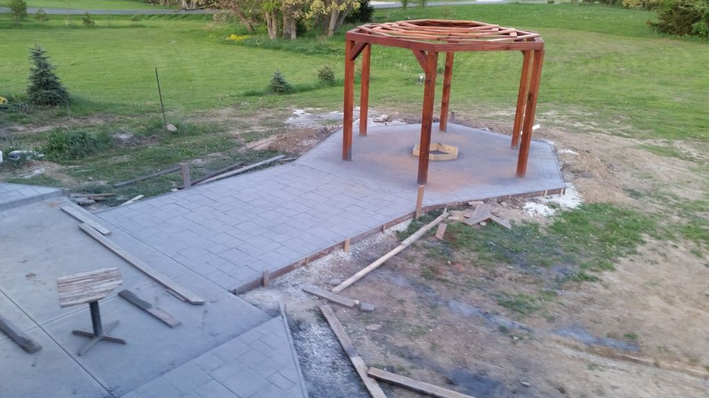 Шестиугольная беседка - фото 5