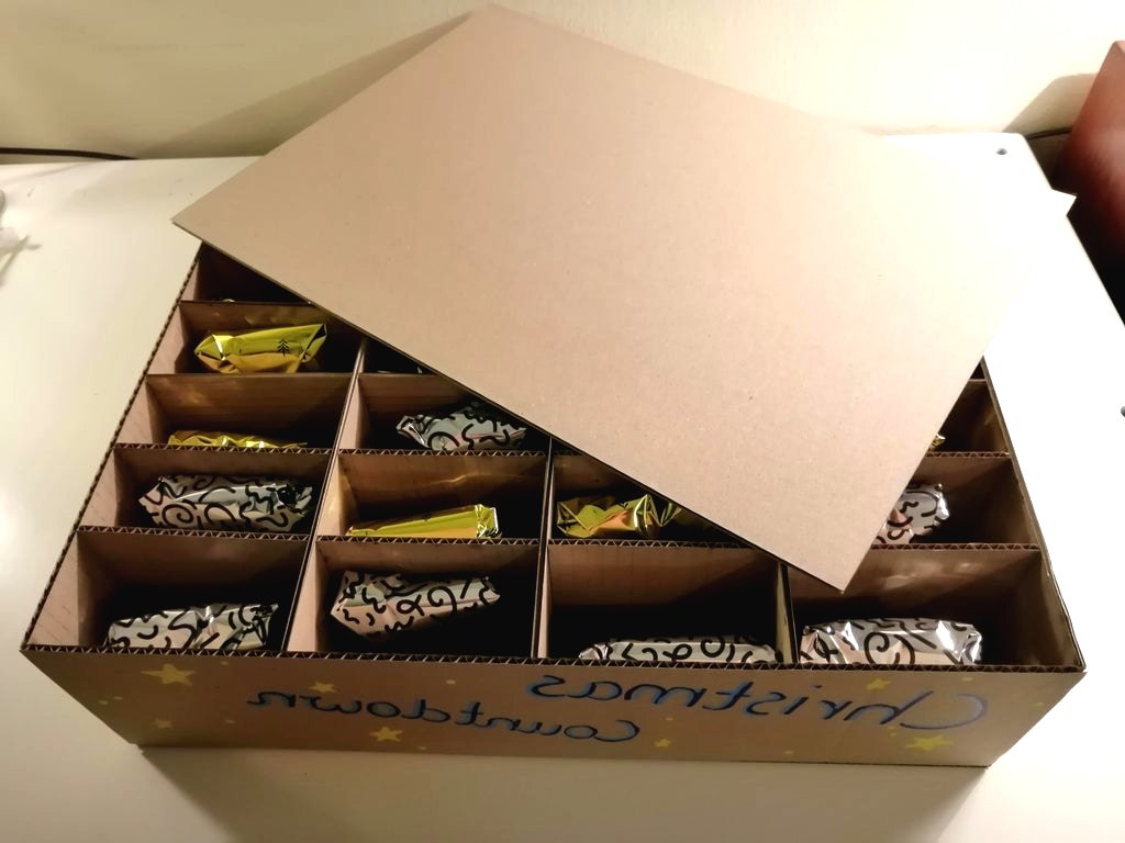 Адвент календарь своими руками - фото 10