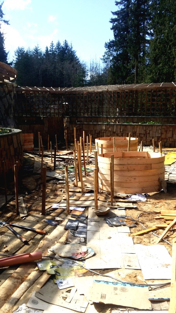 Необычные грядки из дерева - фото 3