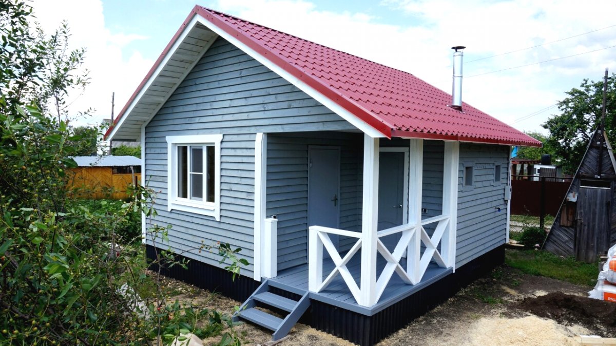 Дачный домик с баней - фото 2