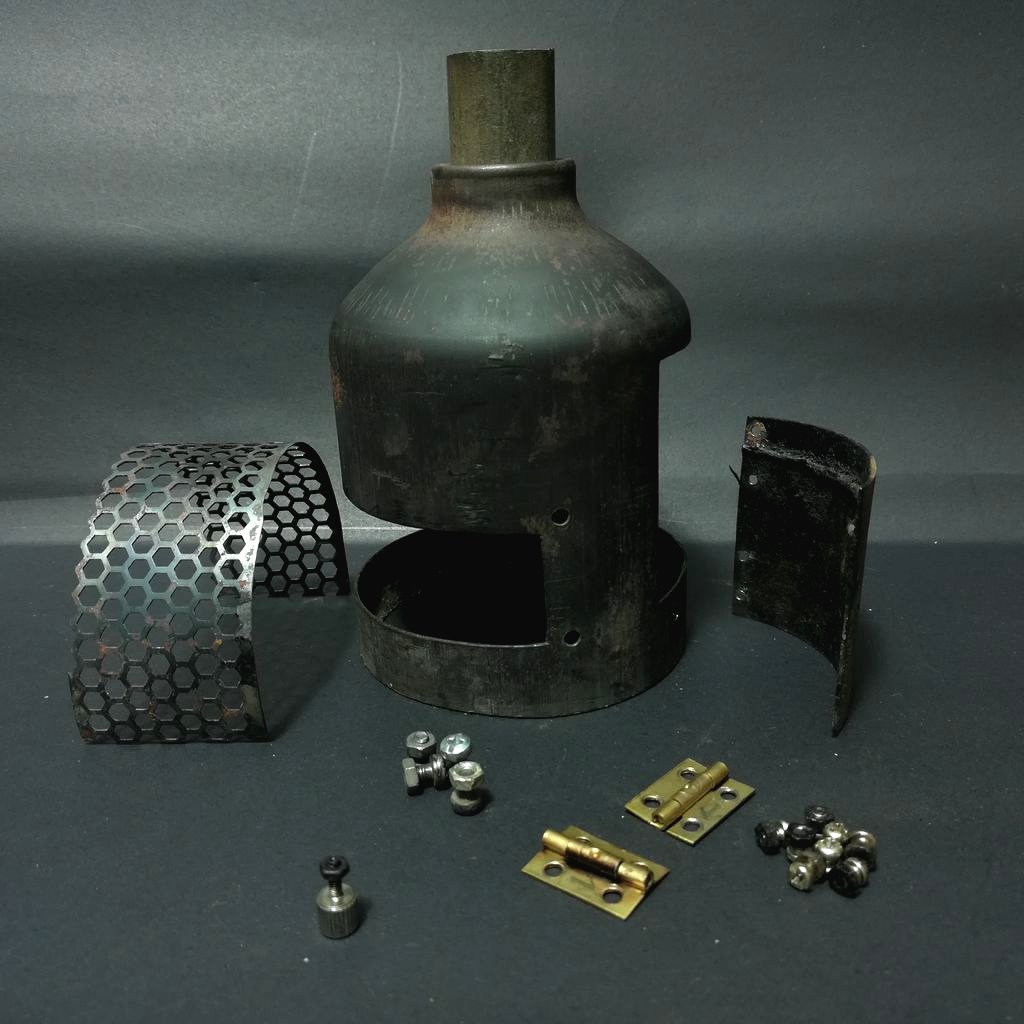 Маленькая коптильня из старых огнетушителей - фото 25