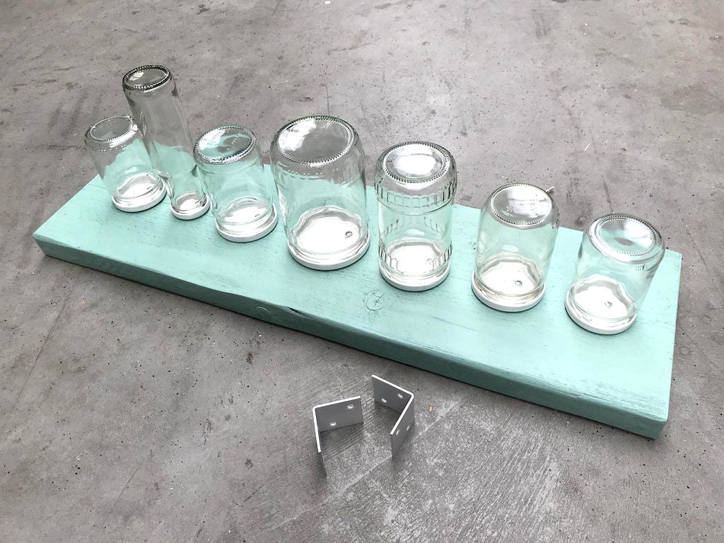 Стеклянные банки в качестве емкостей для хранения мелочей - фото 7