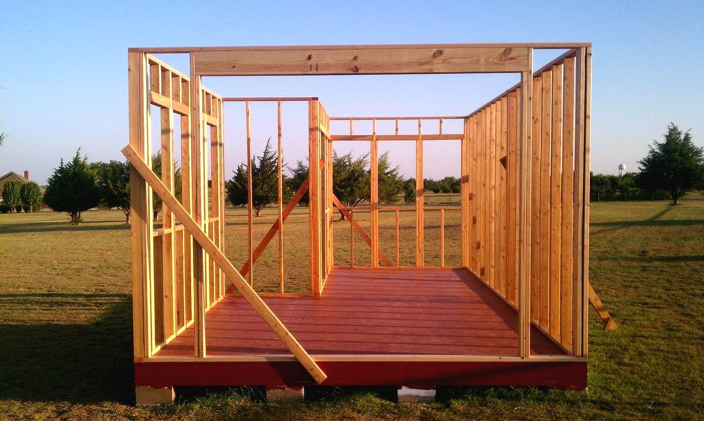 Садовый каркасный домик - фото 7