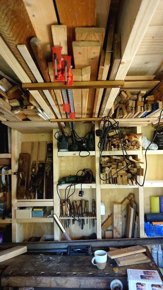 Оригинальная беседка из дерева - фото 17