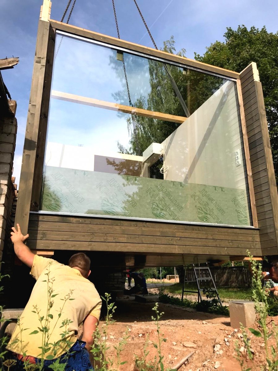 Модульный дом 6х3 вместо гаража - фото 12