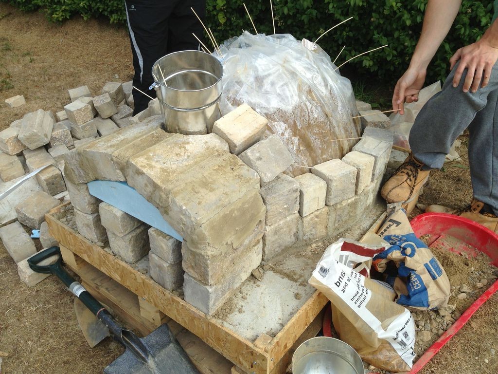 Печь из кирпича для пиццы - фото 11