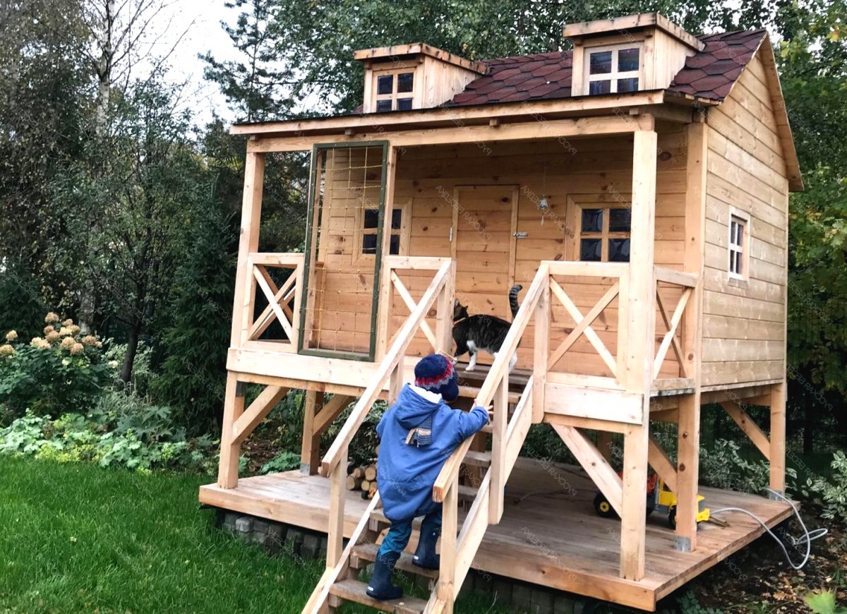 10 Необычных детских домиков для игр на даче - фото 5