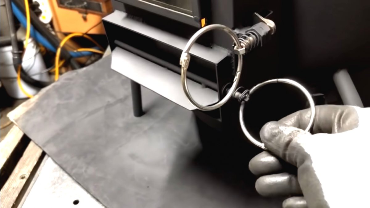 Буржуйка из старого газового баллона - фото 57