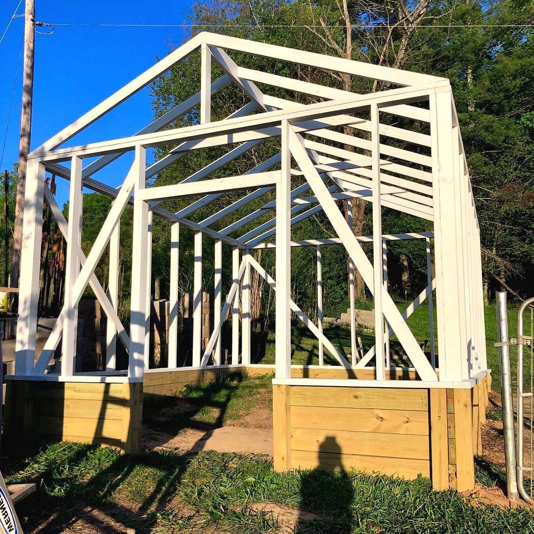 Теплица из дерева и пленки своими руками - фото 2