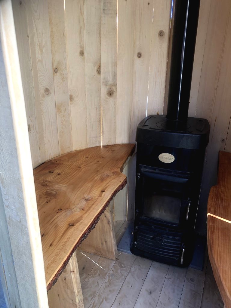 Финская баня – сауна мини бочка своими руками - фото 33