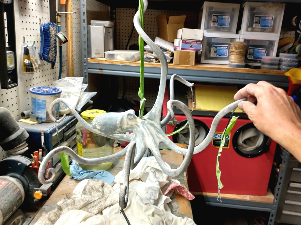 Оригинальная потолочная лампа - фото 27