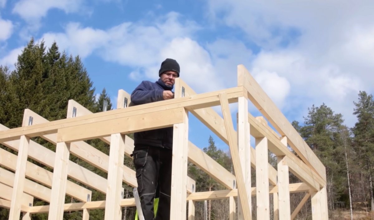 Небольшой каркасный домик - фото 9