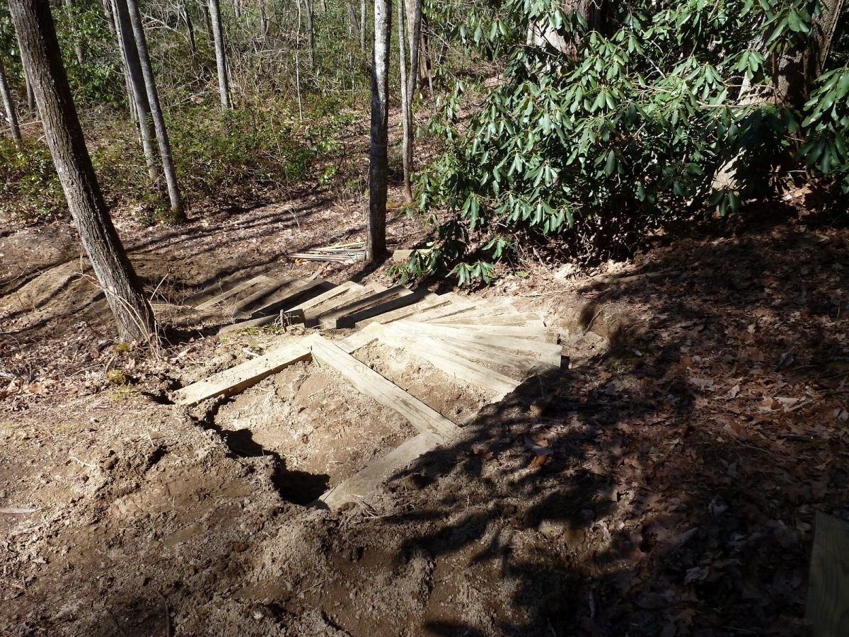 Дорожка из речной гальки - фото 6