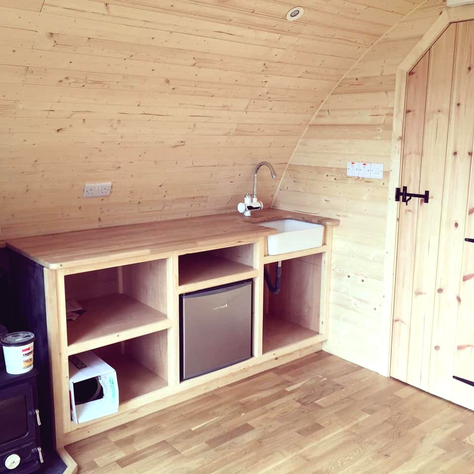 Деревянный дом полукруглой формы - фото 17