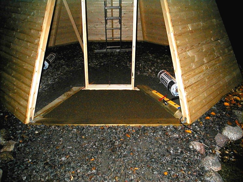 Закрытая беседка - фото 14