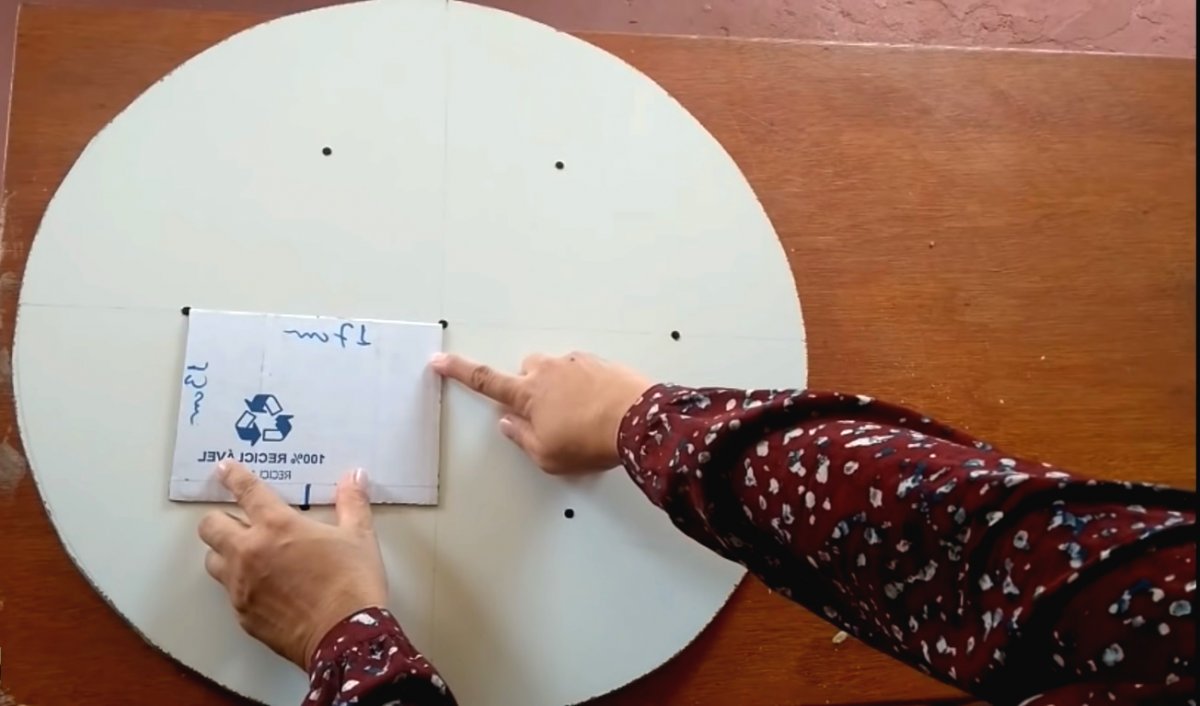 Оригинальный пуф из автопокрышки - фото 9