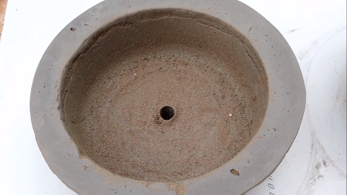 Цветочный горшок из цемента своими руками - фото 13